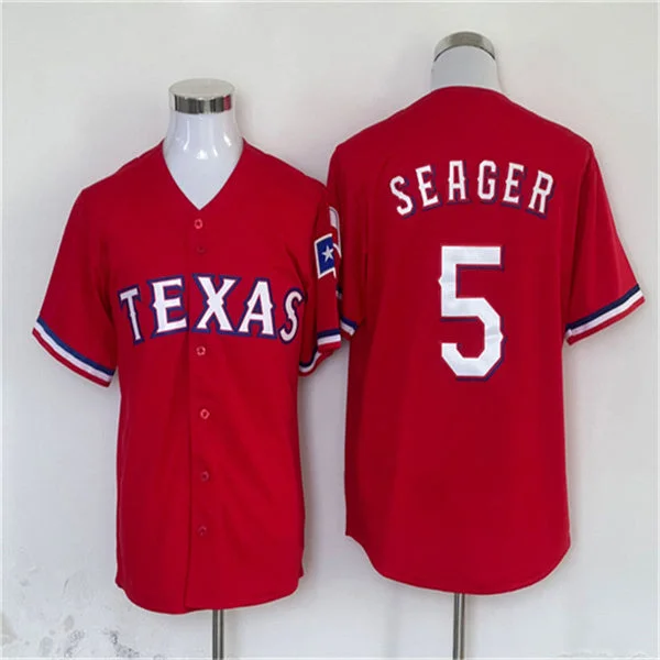 Los Angeles Dodgers #5 Corey Seager Red Home Authentic Patch Jersey Baseball Jerseys-NBA Throwback Jerseys -