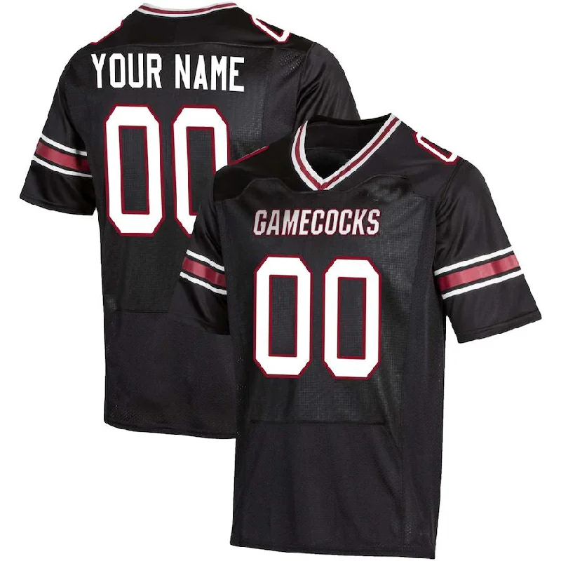 Custom S.Carolina Gamecocks Under Armour Alternate  Replica Jersey Black Stitched American College Jerseys-NBA MVP Player Jerseys -