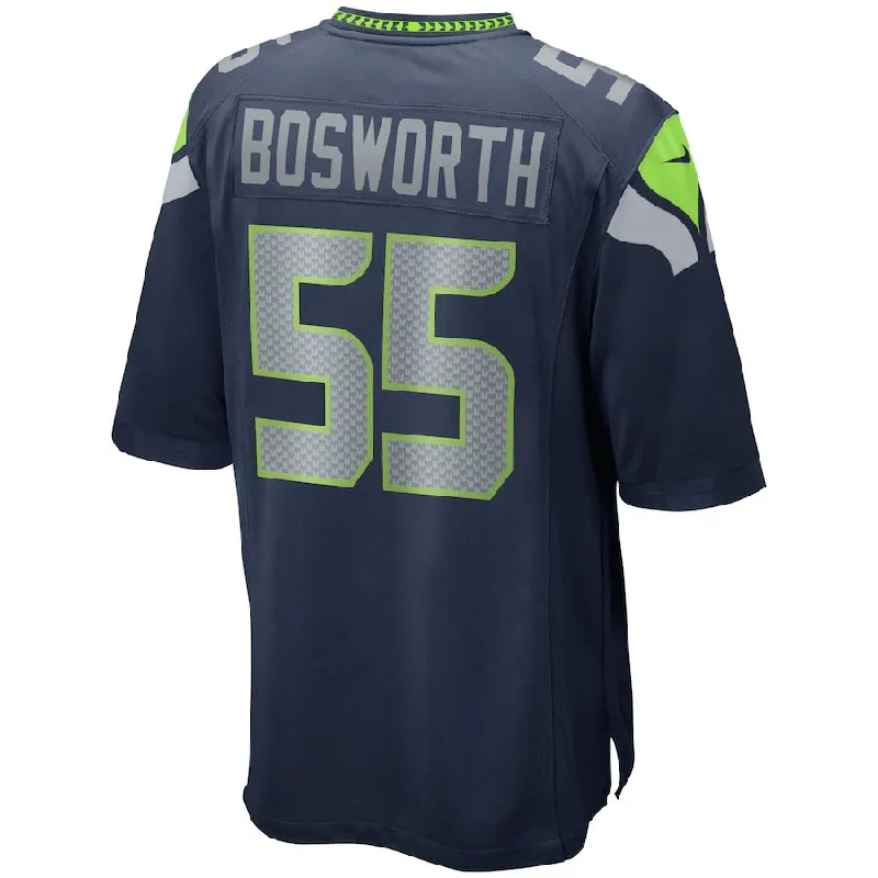 S.Seahawks #55 Brian Bosworth College Navy Game Retired Player Jersey Stitched American Football Jerseys-NFL Limited Edition Jerseys -