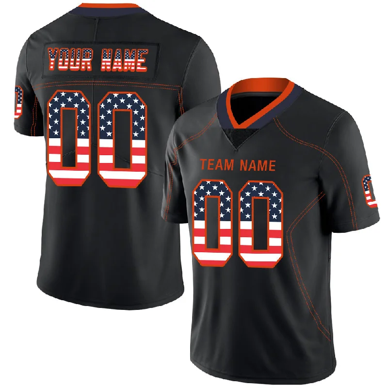 Custom D.Broncos Stitched American Football Jerseys Personalize Birthday Gifts Black Jersey-NBA Nike Jerseys -