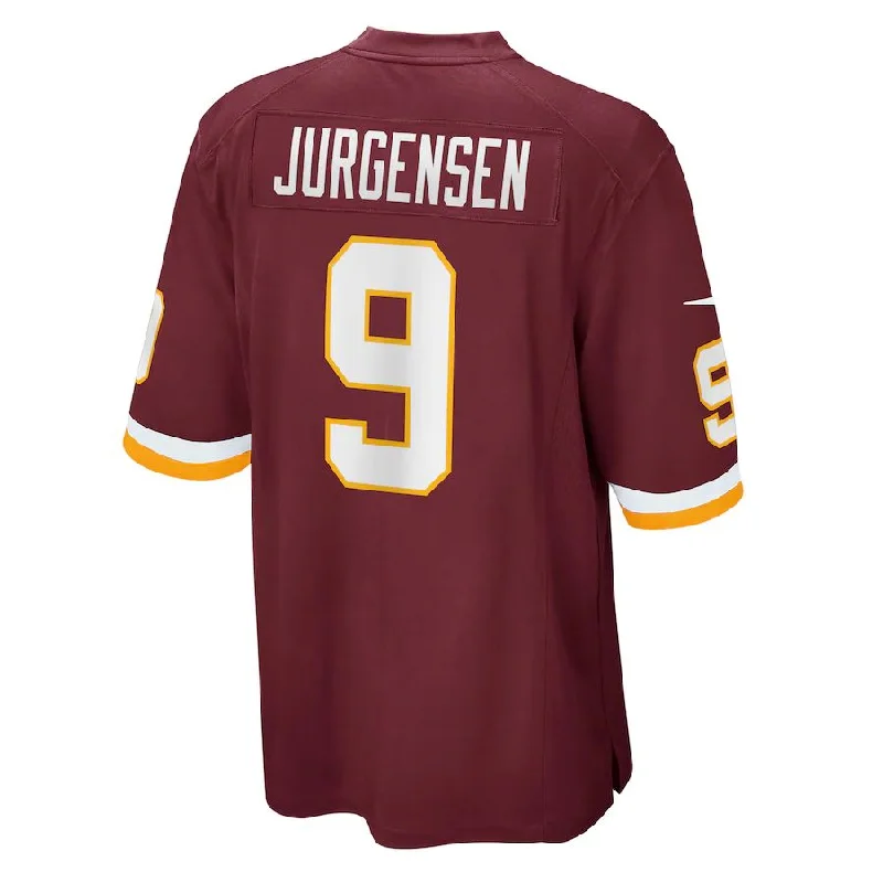 W.Football Team #9 Sonny Jurgensen Burgundy Retired Player Jersey Stitched American Football Jerseys-NFL All-Star Game Jerseys -