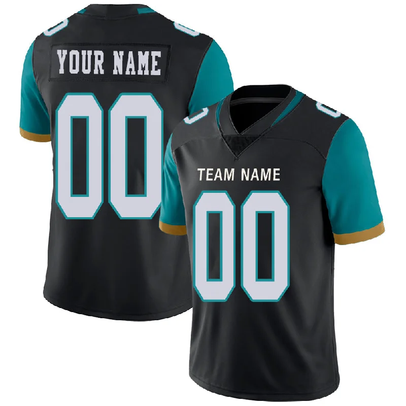 Custom J.Jaguars Stitched American Football Jerseys Personalize Birthday Gifts Black Jersey-NBA Throwback Jerseys -