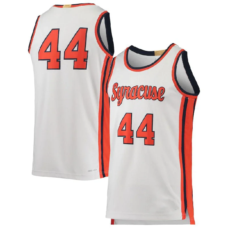 #44 S.Orange Retro Limited Jersey White Stitched American College Jerseys-NBA Player Name & Number Jerseys -