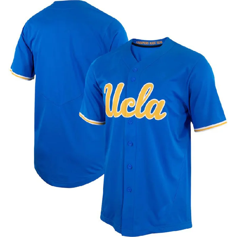 U.Bruins Replica Baseball Jersey Blue Stitched American College Jerseys-NBA Summer League Jerseys -