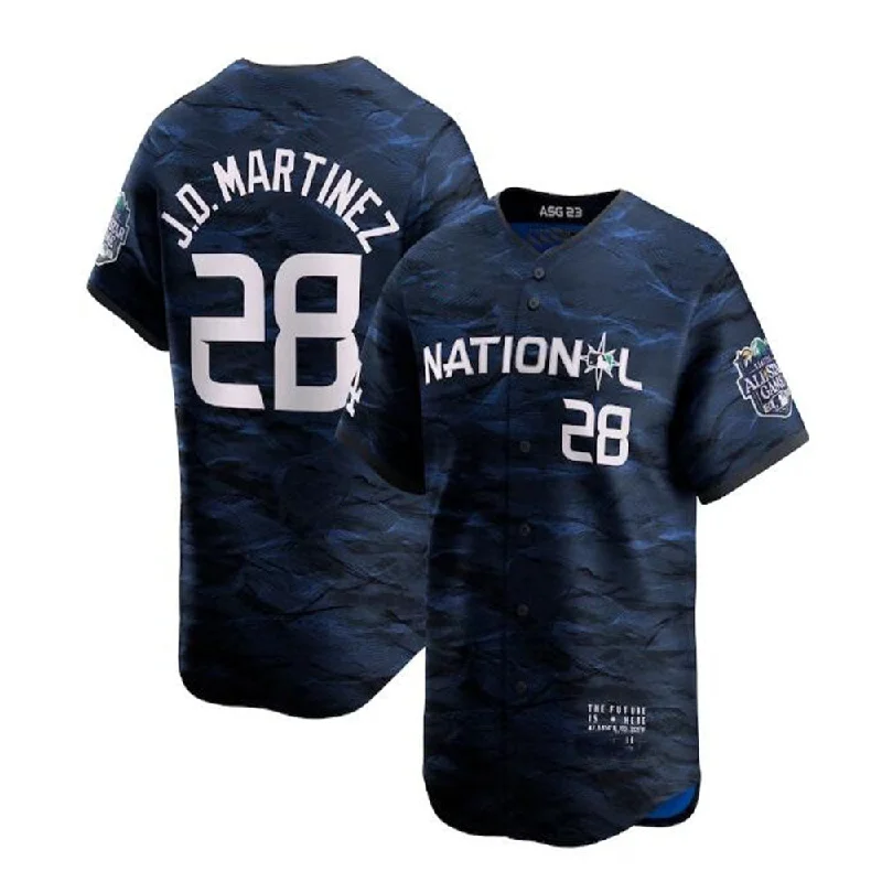 #28 J.D. Martinez National League 2023 All-Star Game Limited Player Jersey - Royal Baseball Jerseys-NBA Custom Name Jerseys -