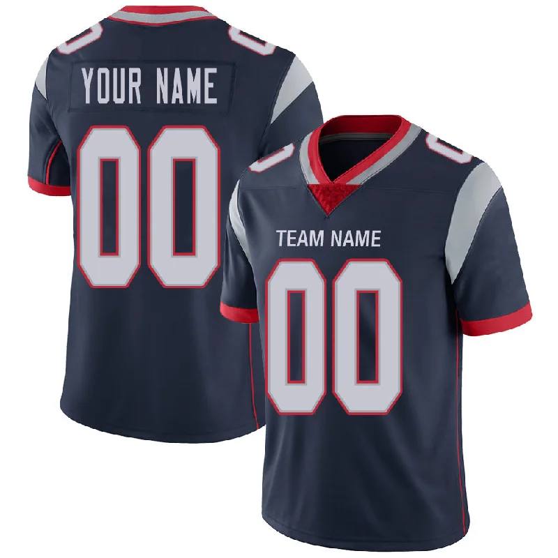 Custom NE.Patriots Stitched American Football Jerseys Personalize Birthday Gifts Navy Jersey-NBA Hardwood Classics Jerseys -