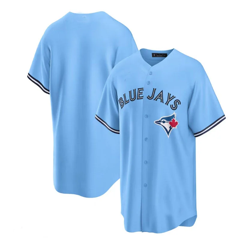 Toronto Blue Jays Alternate Replica Team Jersey - Powder Blue Baseball Jerseys-NBA Nike Jerseys -