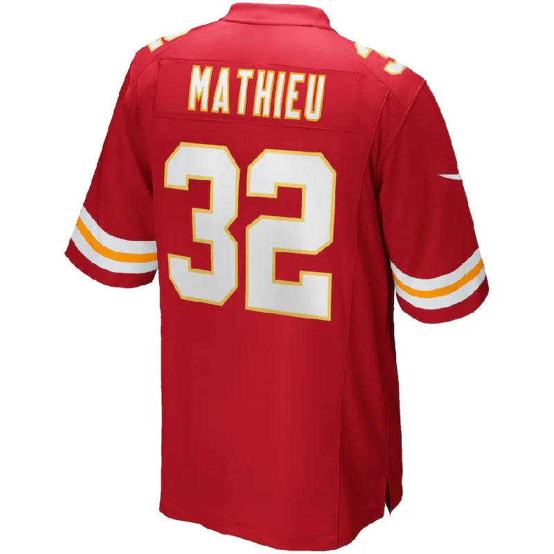 KC.Chiefs #32 Tyrann Mathieu Red Game Player Jersey Stitched American Football Jerseys-NFL Hall of Fame Collection -