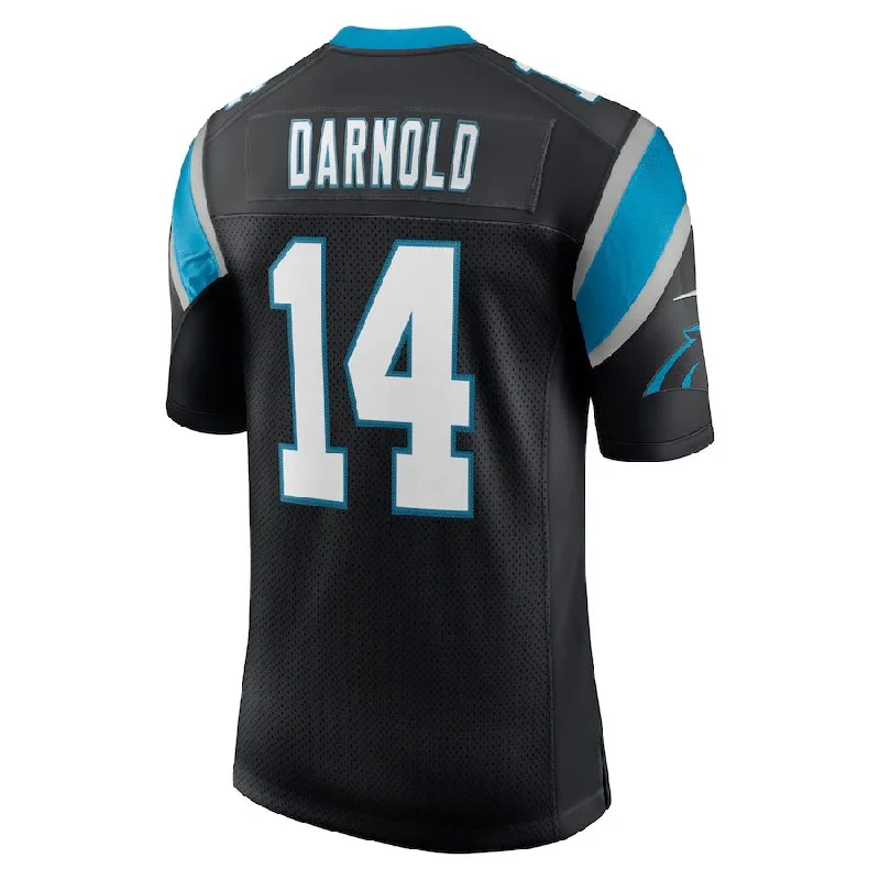 C.Panthers #14 Sam Darnold Black Vapor Limited Jersey Stitched American Football Jerseys-NFL Pro-Level Jerseys -