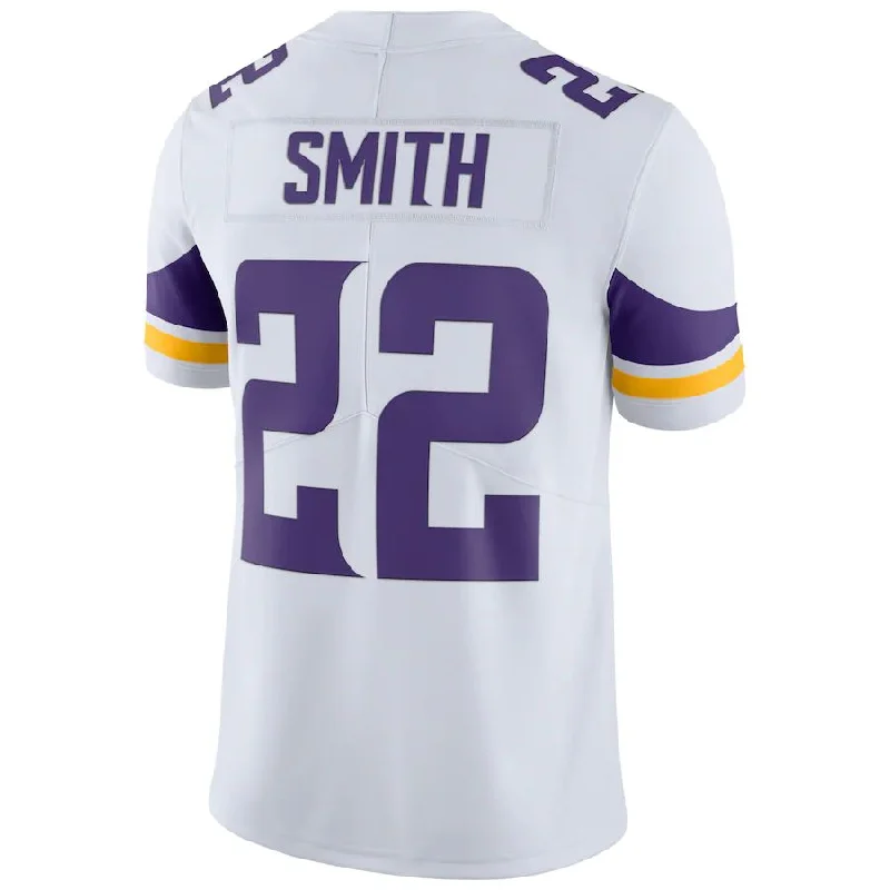 MN.Vikings #22 Harrison Smith White Vapor Untouchable Limited Player Jersey Stitched American Football Jerseys-NFL Limited Edition Jerseys -