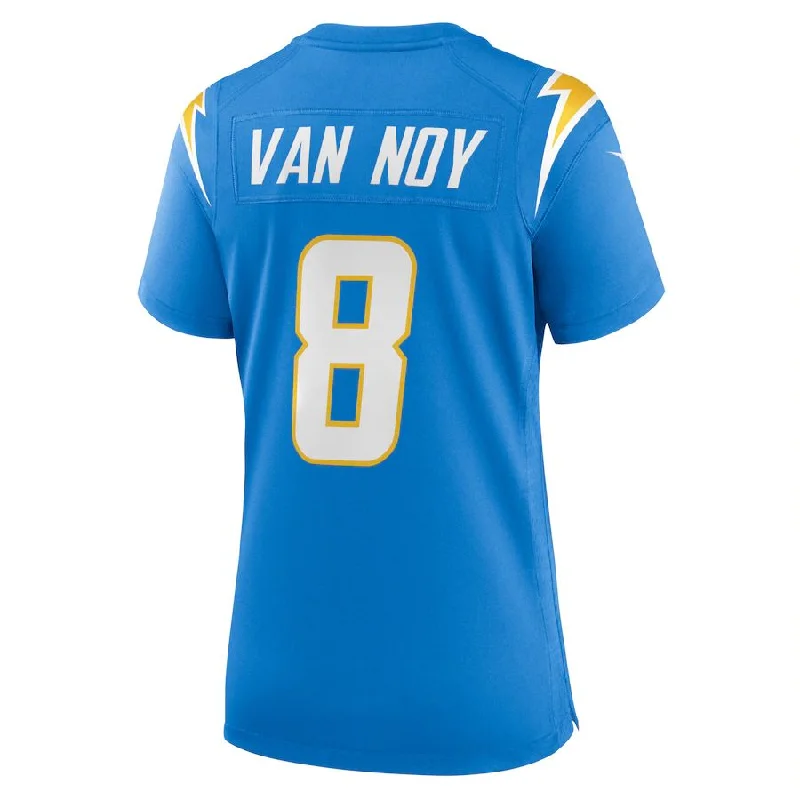 LA.Chargers #8 Kyle Van Noy Powder Blue Player Game Jersey Stitched American Football Jerseys-NFL Limited Edition Jerseys -