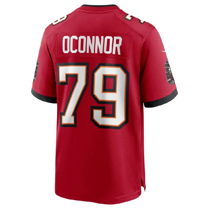 TB.Buccaneers #79 Patrick O'Connor Red Game Jersey Stitched American Football Jerseys-NFL Youth Replica Jerseys -