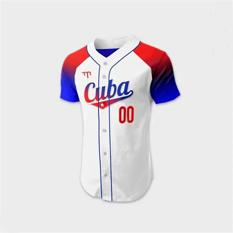 Custom Cuba White 2023 World Baseball Classic Jersey Men Women Youth Stitches Baseball Jerseys-NBA Classic Team Jerseys -