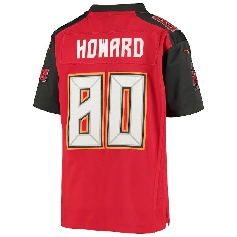 TB.Buccaneers #80 O.J. Howard Red Vapor Limited Jersey Stitched American Football Jerseys-NFL Short Sleeve Football Jerseys -