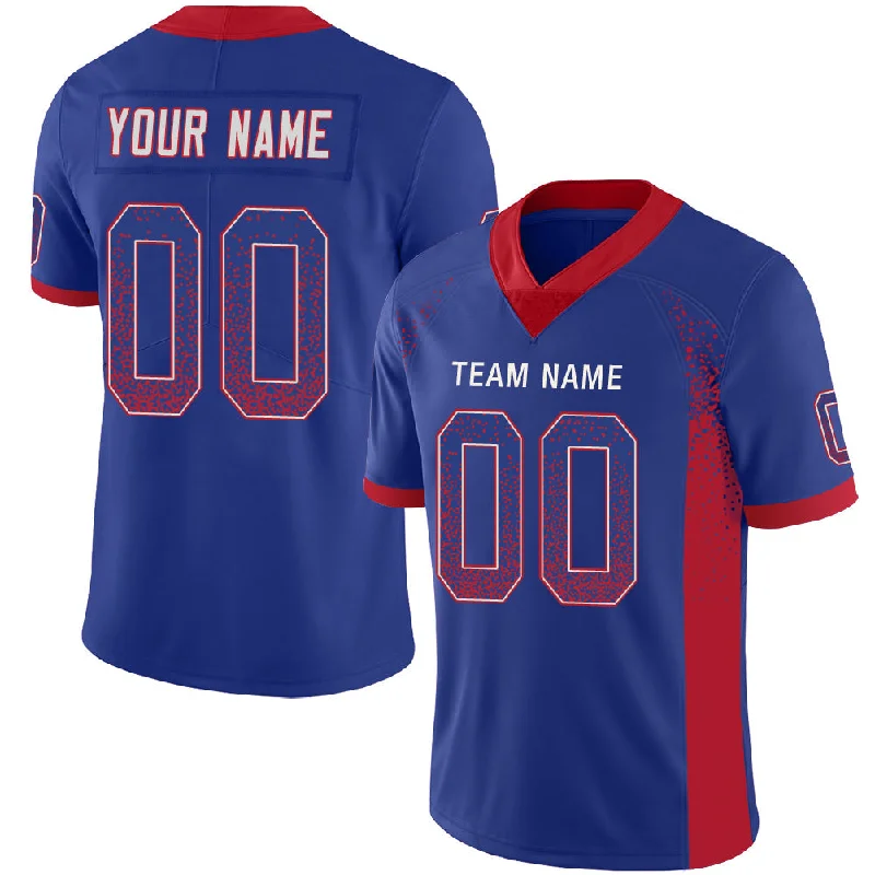 Custom B.Bills Stitched American Football Jerseys Personalize Birthday Gifts Blue Jersey-NBA Home & Away Jerseys -