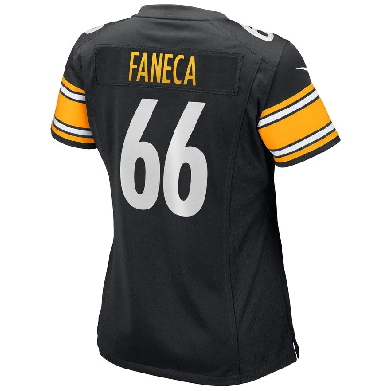 P.Steelers #66 Alan Faneca Black Game Retired Player Jersey Stitched American Football Jerseys-NFL Vapor Limited Jerseys -