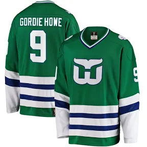 Howe #9 Whalers Jersey-NBA All-Star Game Jerseys -