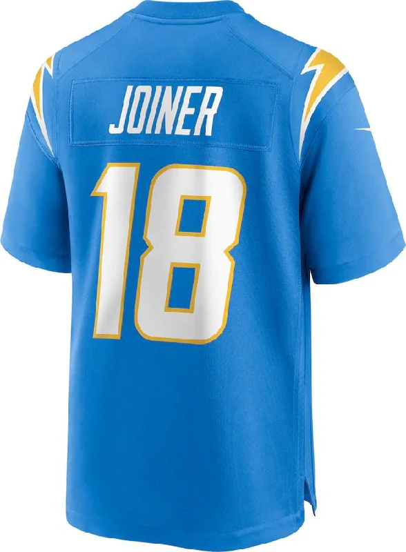 LA.Chargers #18 Charlie Joiner Powder Blue Game Retired Player Jersey Stitched American Football Jerseys-NFL Sideline Gear Jerseys -