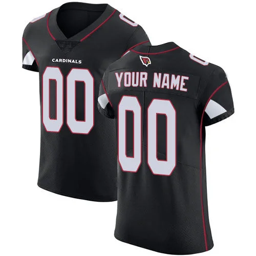 Custom A.Cardinal Black Vapor Untouchable Elite Jersey Stitched Football Jerseys-NBA 75th Anniversary Jerseys -