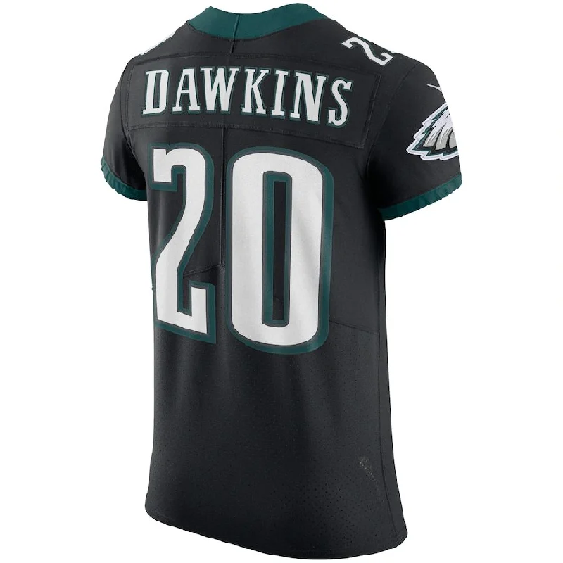 P.Eagles #20 Brian Dawkins Black Vapor Elite Retired Player Jersey Stitched American Football Jerseys-NFL Special Edition Jerseys -