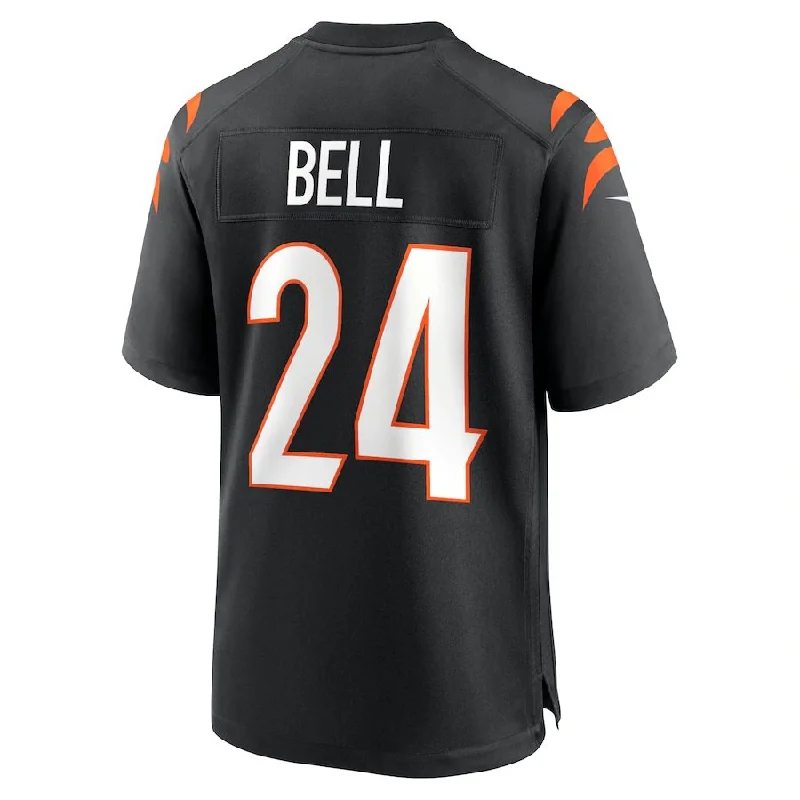 C.Bengals #24 Vonn Bell Black Game Jersey Stitched American Football Jerseys-NFL Classic Football Jerseys -