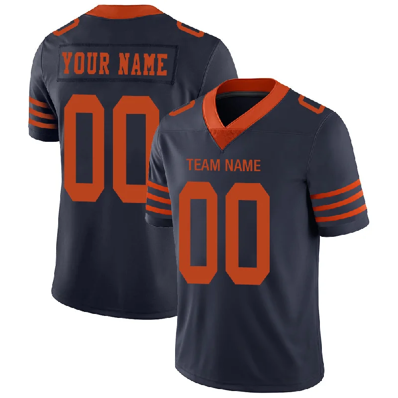 Custom C.Bear Stitched American Football Jerseys Personalize Birthday Gifts Navy Jersey-NBA Adidas Basketball Jerseys -