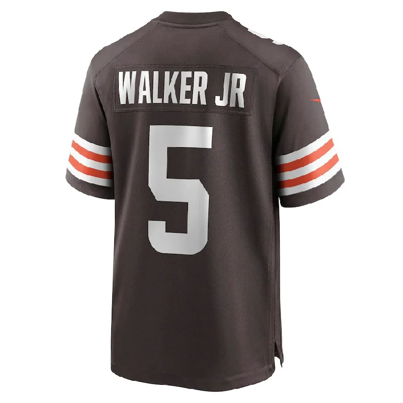 C.Browns #5 Anthony Walker Jr. Brown Player Game Jersey Stitched American Football Jerseys-NFL Customizable Football Jerseys -