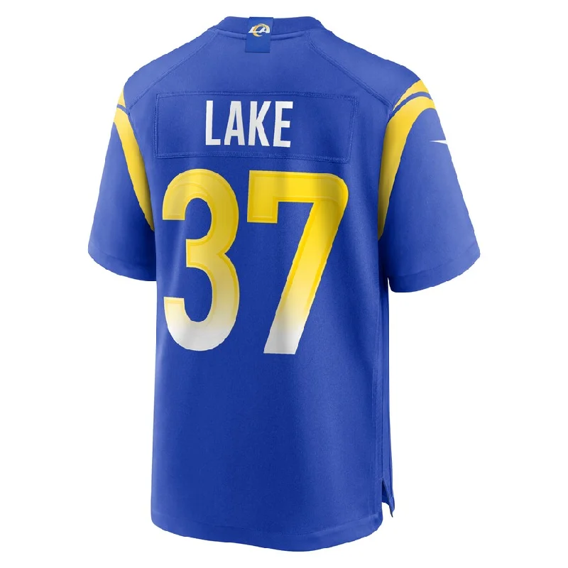 LA.Rams #37 Quentin Lake Royal Game Player Jersey Stitched American Football Jerseys-NFL All-Star Game Jerseys -