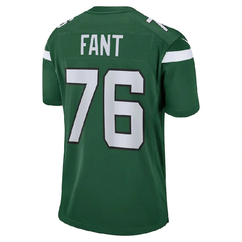 NY.Jets #76 George Fant Gotham Green Game Jersey Stitched American Football Jerseys-NFL Autographed Jerseys -