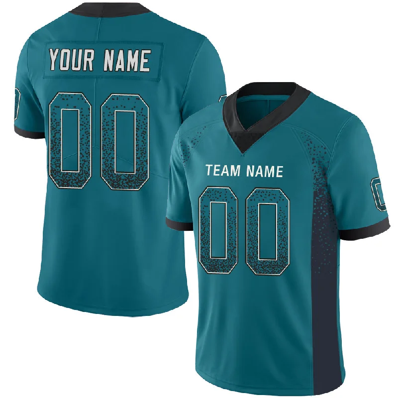 Custom J.Jaguars Stitched American Football Jerseys Personalize Birthday Gifts Teal Jersey-NBA Replica Jerseys for Fans -