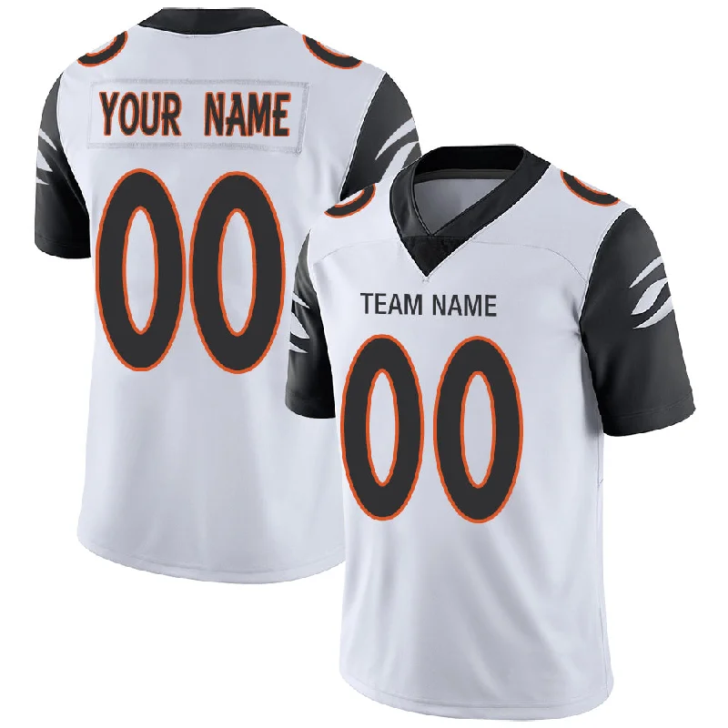 Custom C.Bengal Stitched American Football Jerseys Personalize Birthday Gifts White Jersey-NBA Limited Edition Jerseys -