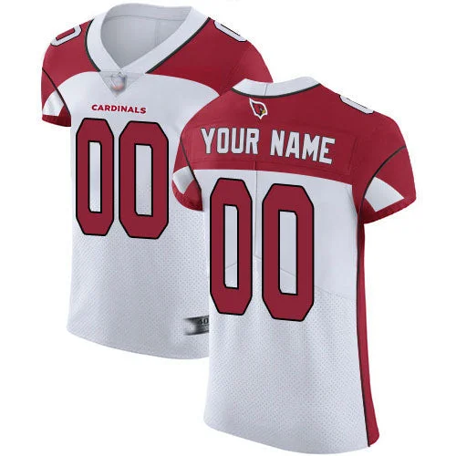 Custom A.Cardinal White Vapor Untouchable  Elite Jersey Stitched Football Jerseys-NBA Road Jerseys -