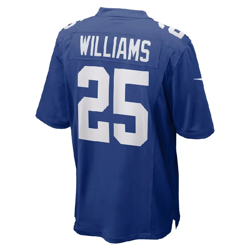 NY.Giants #25 Rodarius Williams Royal Game Player Jersey Stitched American Football Jerseys-NFL Vapor Limited Jerseys -