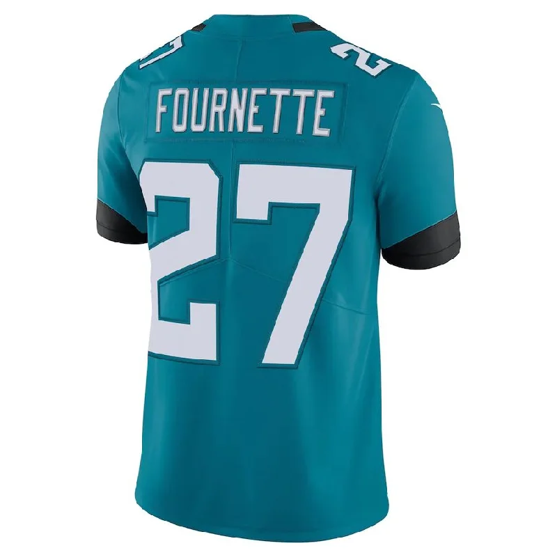 J.Jaguars #27 Leonard Fournette Teal Vapor Limited Player Jersey Stitched American Football Jerseys-NFL On-Field Jerseys -