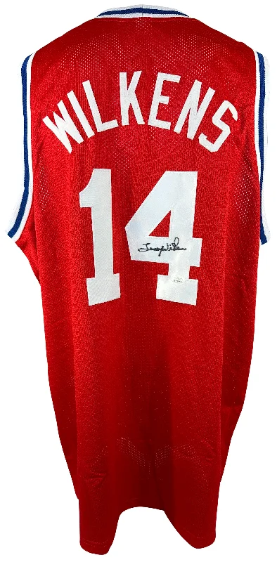 Lenny Wilkens autographed signed jersey NBA St. Louis Hawks JSA COA-NBA Short Sleeve Jerseys -