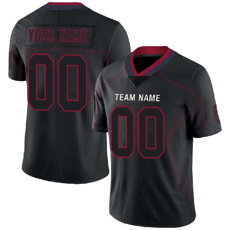 Custom H.Texans Stitched American Football Jerseys Personalize Birthday Gifts Black Jersey-NBA Women's Team Jerseys -