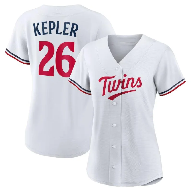 Minnesota Twins #26 Max Kepler White Home Limited Player Baseball Jersey-NBA Road Jerseys -