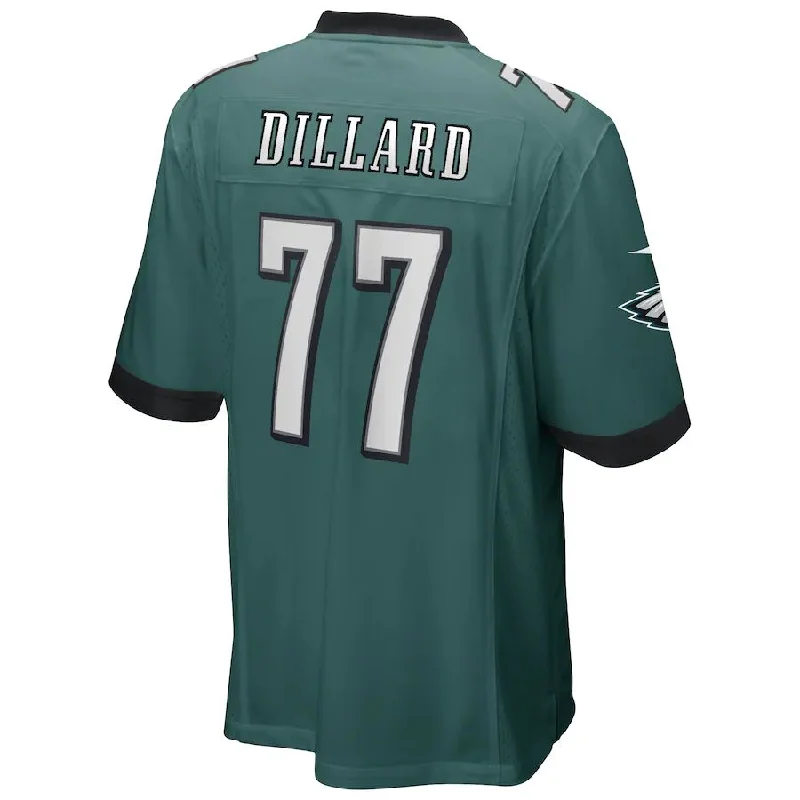 P.Eagles #77 Andre Dillard Midnight Green Game Player Jersey Stitched American Football Jerseys-NFL MVP Player Jerseys -