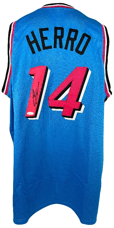 Tyler Herro autographed signed jersey NBA Miami Heat JSA COA-NBA Retro Basketball Jerseys -