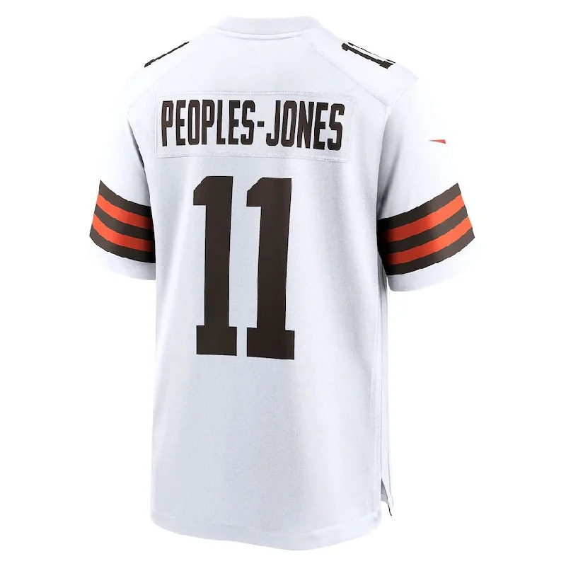 C.Browns #11 Donovan Peoples-Jones White Game Jersey Stitched American Football Jerseys-NFL MVP Player Jerseys -