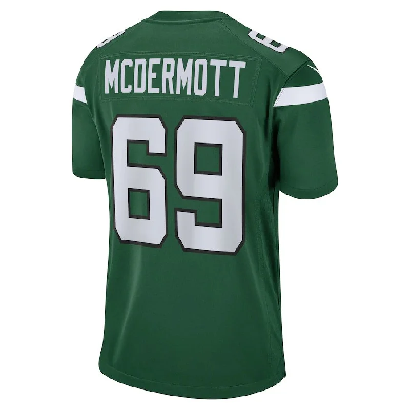 NY.Jets #69 Conor McDermott Gotham Green Game Jersey Stitched American Football Jerseys-NFL Training Camp Jerseys -