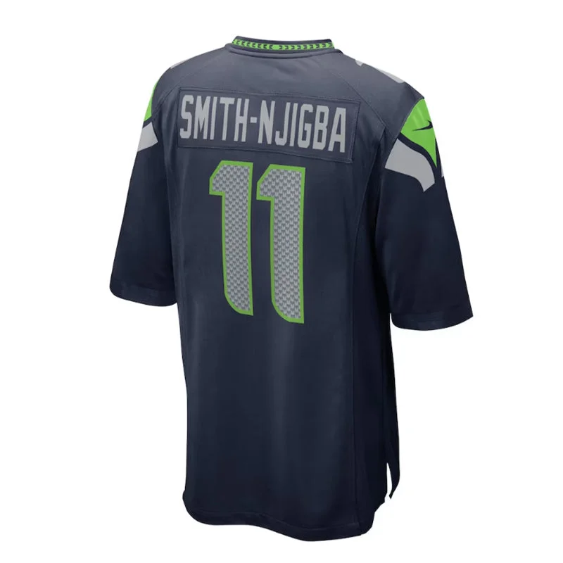 S.Seahawks #11 Jaxon Smith-Njigba 2023 Draft First Round Pick Game Jersey - College Navy Stitched American Football Jerseys-NFL Official Licensed Jerseys -