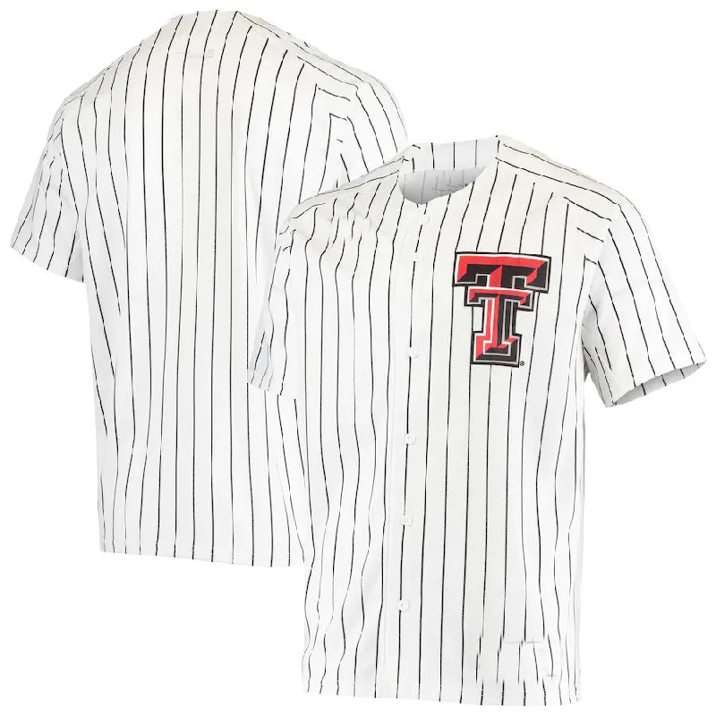 T.Tech Red Raiders Under Armour Replica Performance Baseball Jersey White Stitched American College Jerseys-NBA Replica Jerseys for Fans -