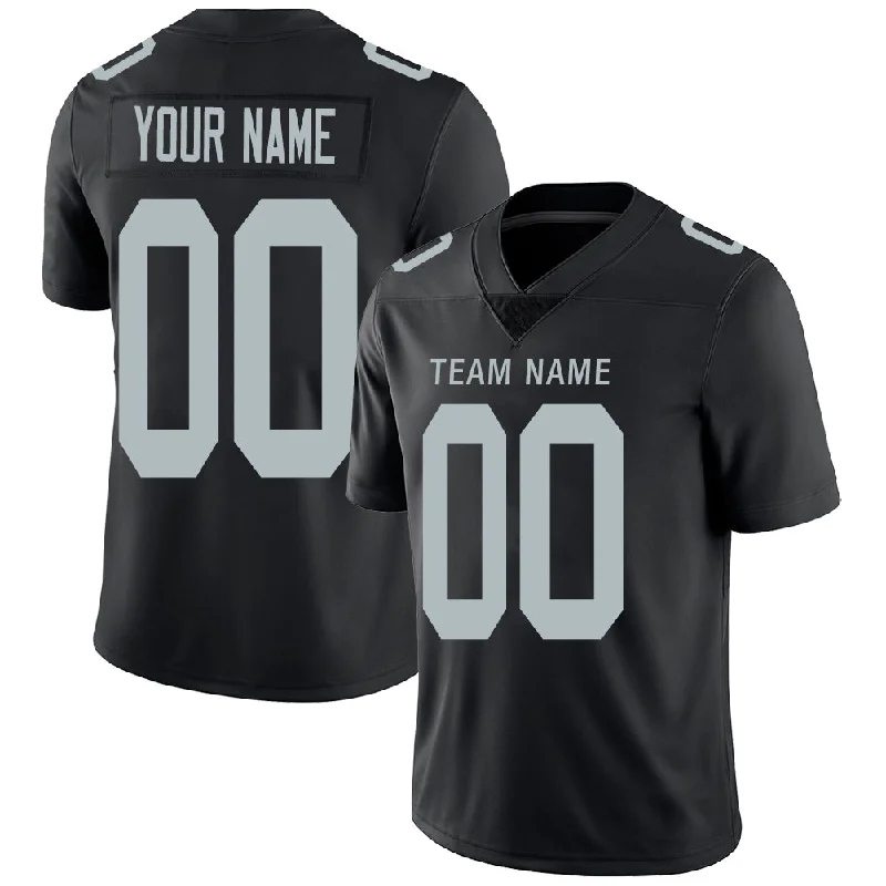 Custom LV.Raiders Stitched American Football Jerseys Personalize Birthday Gifts Black Jersey-NBA Custom Name Jerseys -