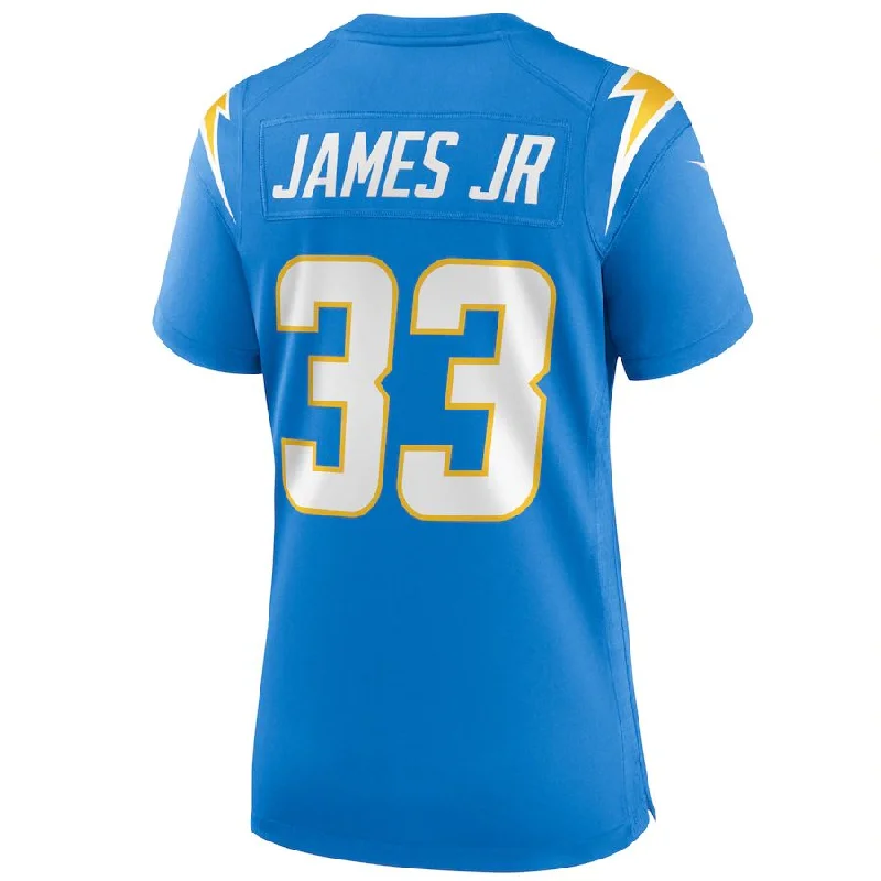 LA.Chargers #33 Derwin James Powder Blue Game Jersey Stitched American Football Jerseys-NFL Special Edition Jerseys -