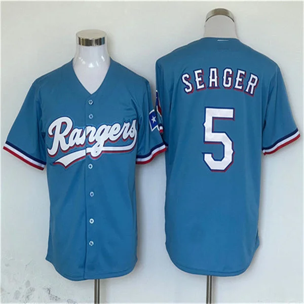 Los Angeles Dodgers #5 Corey Seager Blue Home Authentic Patch Jersey Baseball Jerseys-NBA Classic Team Jerseys -