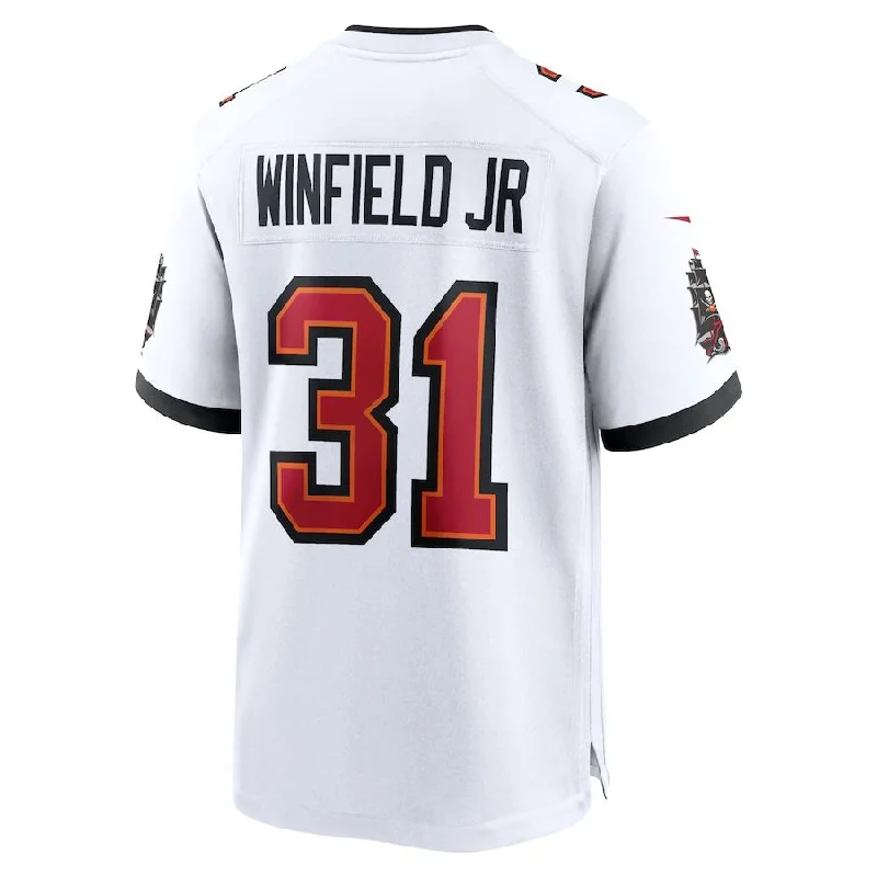 TB.Buccaneers #31 Antoine Winfield Jr.  White Game Jersey Stitched American Football Jerseys-NFL Limited Edition Jerseys -