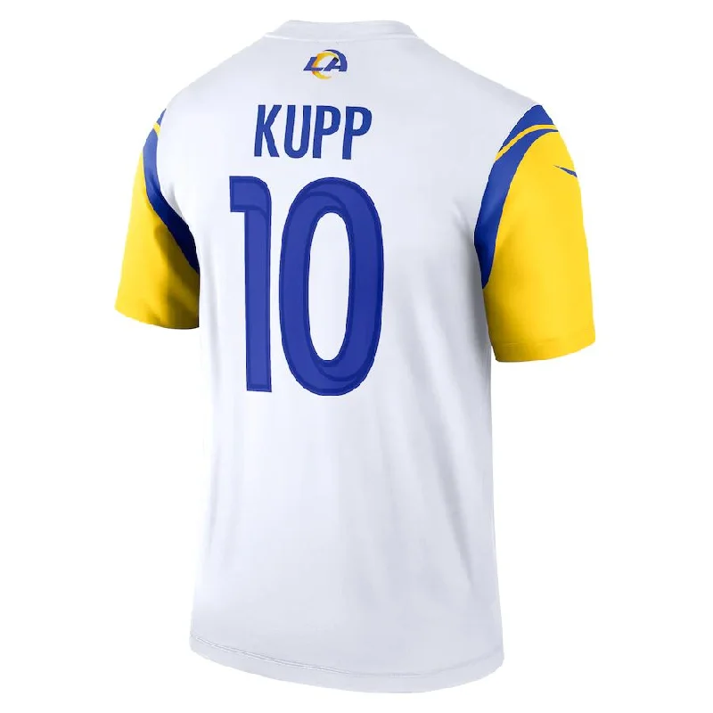 LA.Rams #10 Cooper Kupp White Legend Jersey Stitched American Football Jerseys-NFL Official Licensed Jerseys -