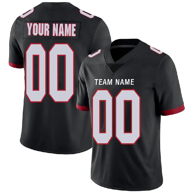 Custom A.Falcon Stitched American Football Jerseys Personalize Birthday Gifts Black Jersey-NBA Christmas Game Jerseys -