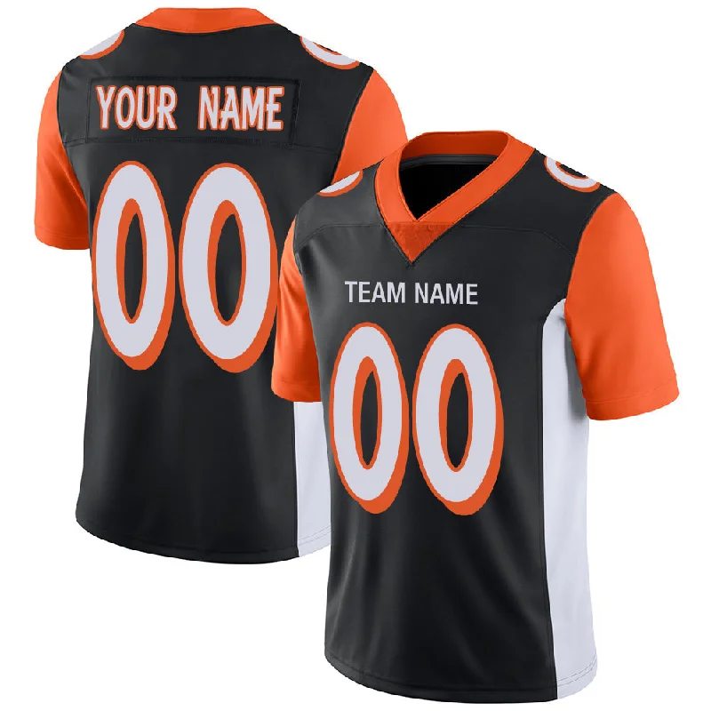 Custom C.Bengal Stitched American Football Jerseys Personalize Birthday Gifts Black Jersey-NBA Official Game Jerseys -